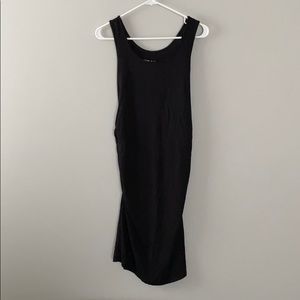 Black maternity dress